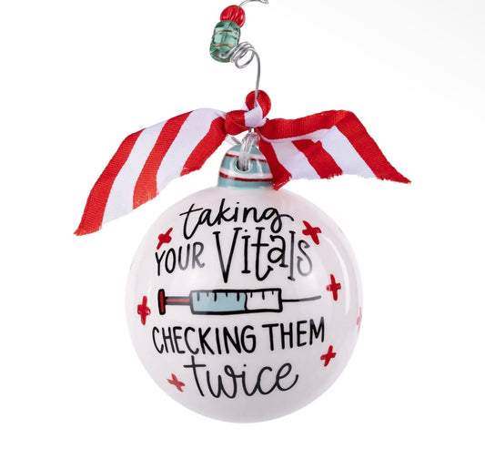Glory Haus Doctor Santa Ornament