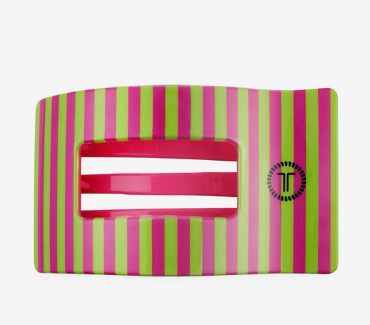 Teleties Flat Rectangle Hair Clip - Summer Crush