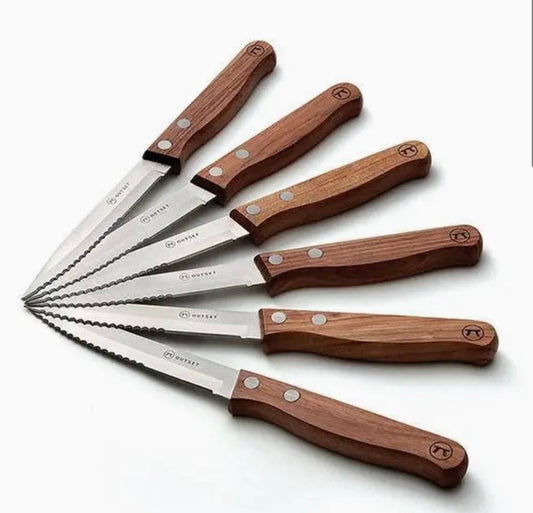 Fox Run Outset Rosewood Steak Knife Set of 6