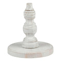 White Wood Base for Toppers