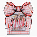 Glory Haus Red/Pink Bow Acrylic Frame