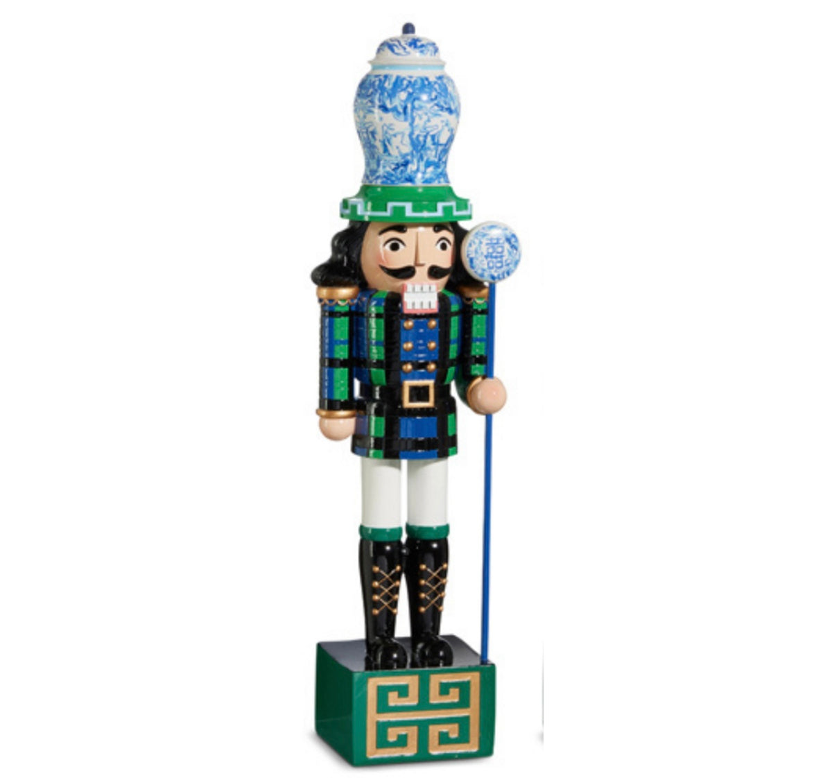RAZ 19” Black Watch Nutcracker