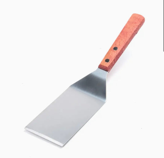 Fox Run Offset Spatula Stainless Steel With Wood Handle 9”