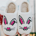 Bunny Face Easter Slippers S/M