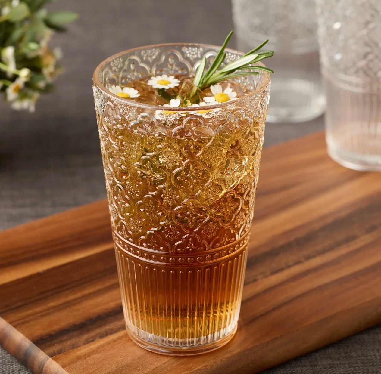 Certified Victoria Clear Acrylic Ice Tea Glass 22oz