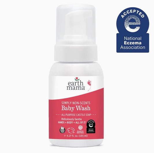 Earth Mama Simply Non Scents Castile Baby Wash