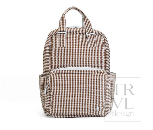 TRVL Design Quilted All You Need Bag - Gingham Coco