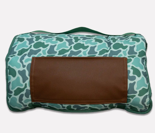 Sugar Bee Nap Mat - Green Camo