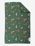Crae Home Pheasant: Double Sided Hand Towel - Blue 17x27in