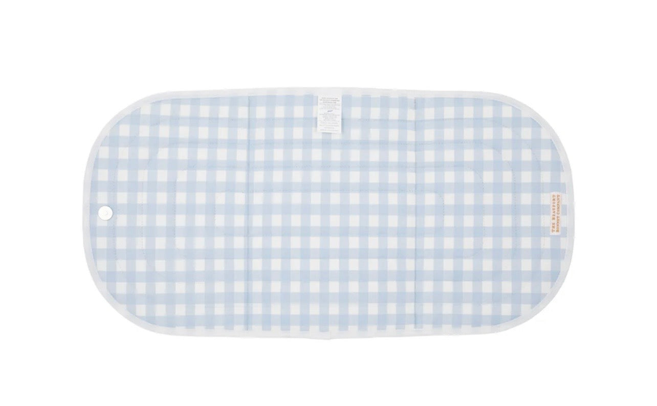 GooseWaddle Pret Changing Clutch : Buckhead Blue Gingham