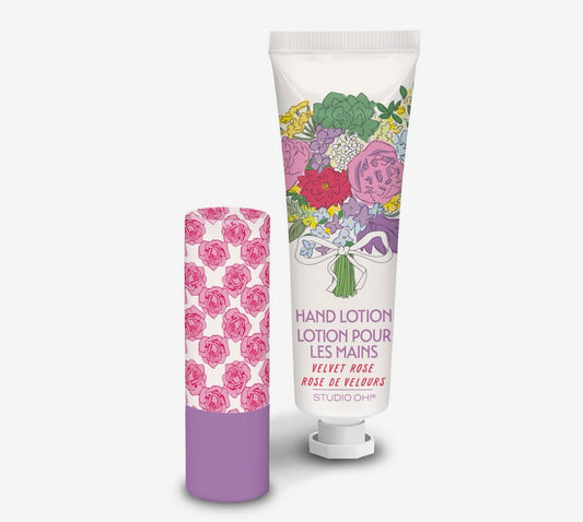 Petite Rose Lip Balm & Hand Lotion Set