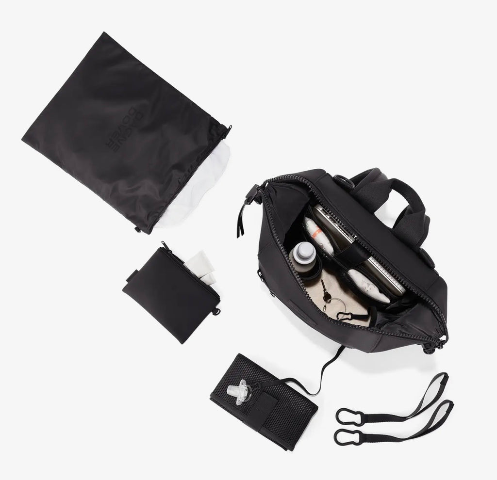 Dagne Dover Indi Diaper Backpack in Onyx, Medium
