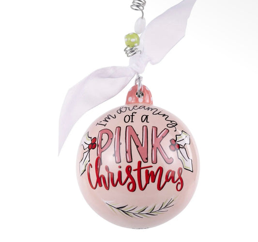 Glory Haus Pink Christmas Ornament