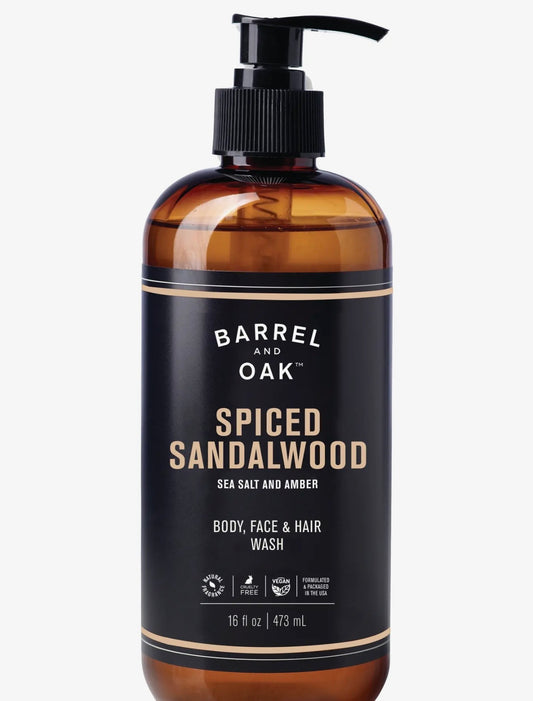 Gentleman’s Hardware All in One Wash Spiced Sandlewood 16oz