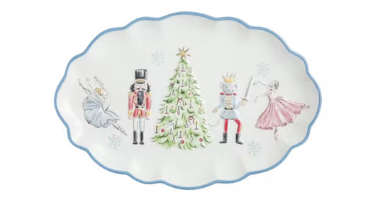 Mud Pie Winter Wonderland Platter