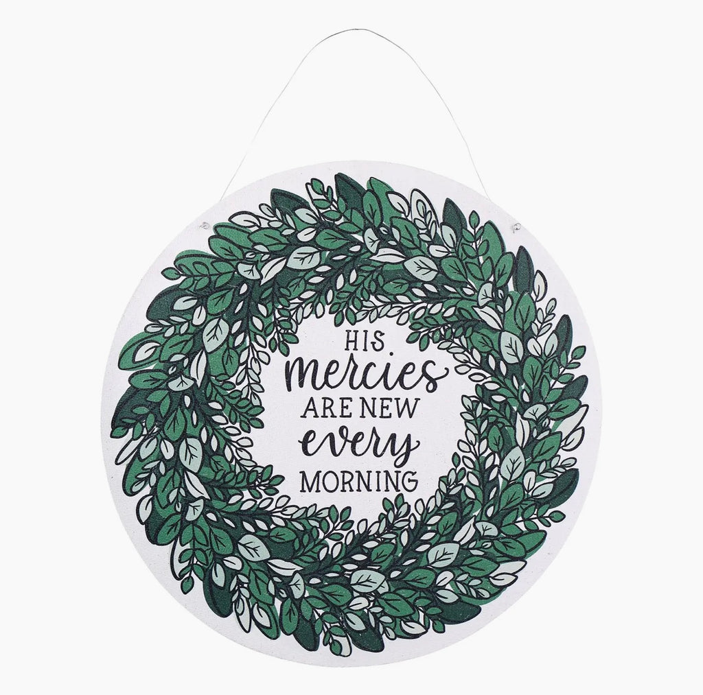 Mercies are New/Welcome Friends Burlee