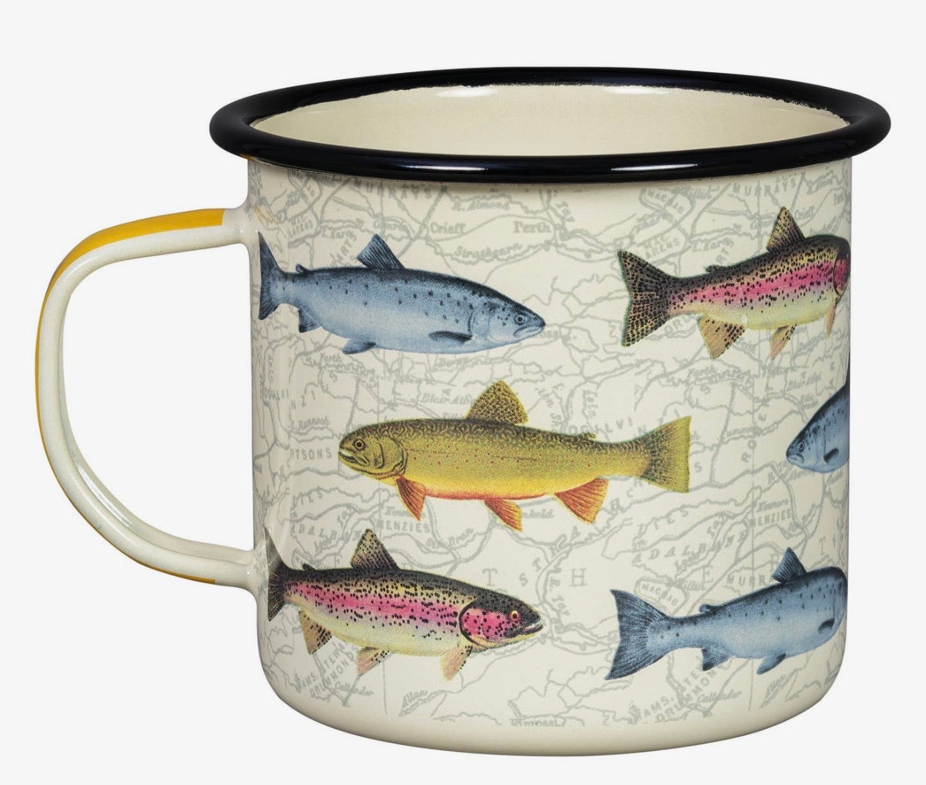 Gentleman’s Hardware Enamel Mug - Fish