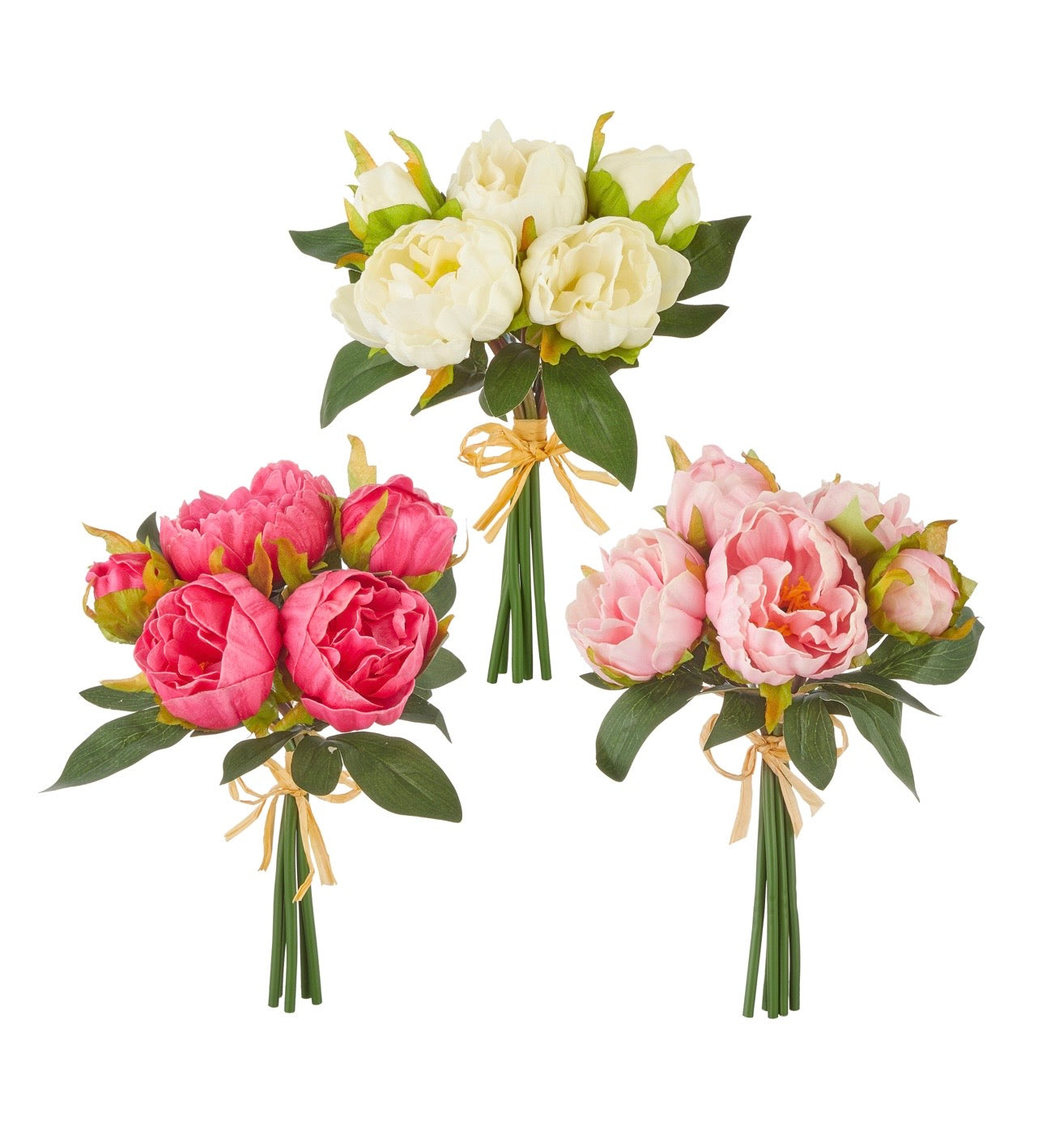 Raz Real Touch Peony Bundle