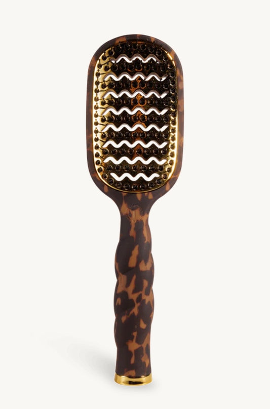 Teleties Vented Hair Brush Tortoise