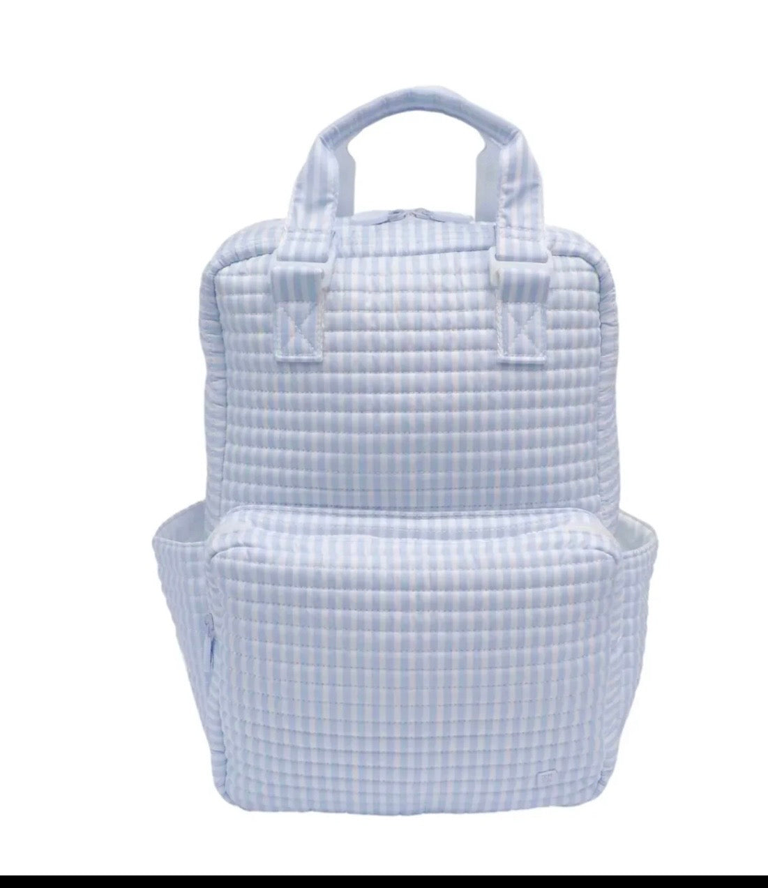 TRVL Quilted All You Need Bag - Pimlico Stripe Chamberry