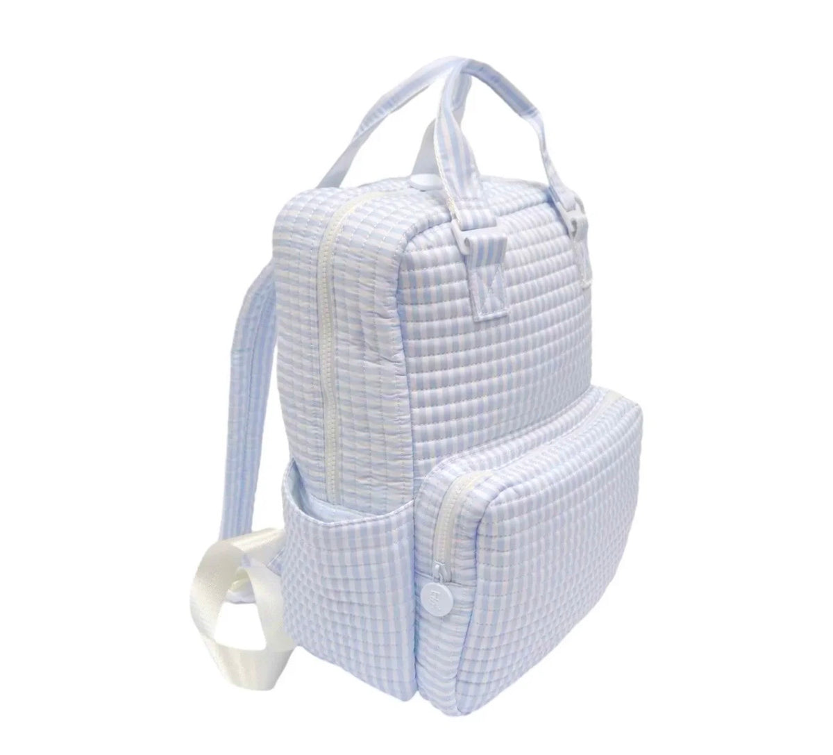 TRVL Quilted All You Need Bag - Pimlico Stripe Chamberry