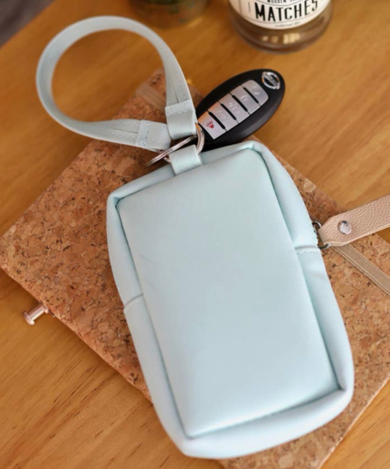 Jadelynn Brooke Wristlet - Rectangle - Mint