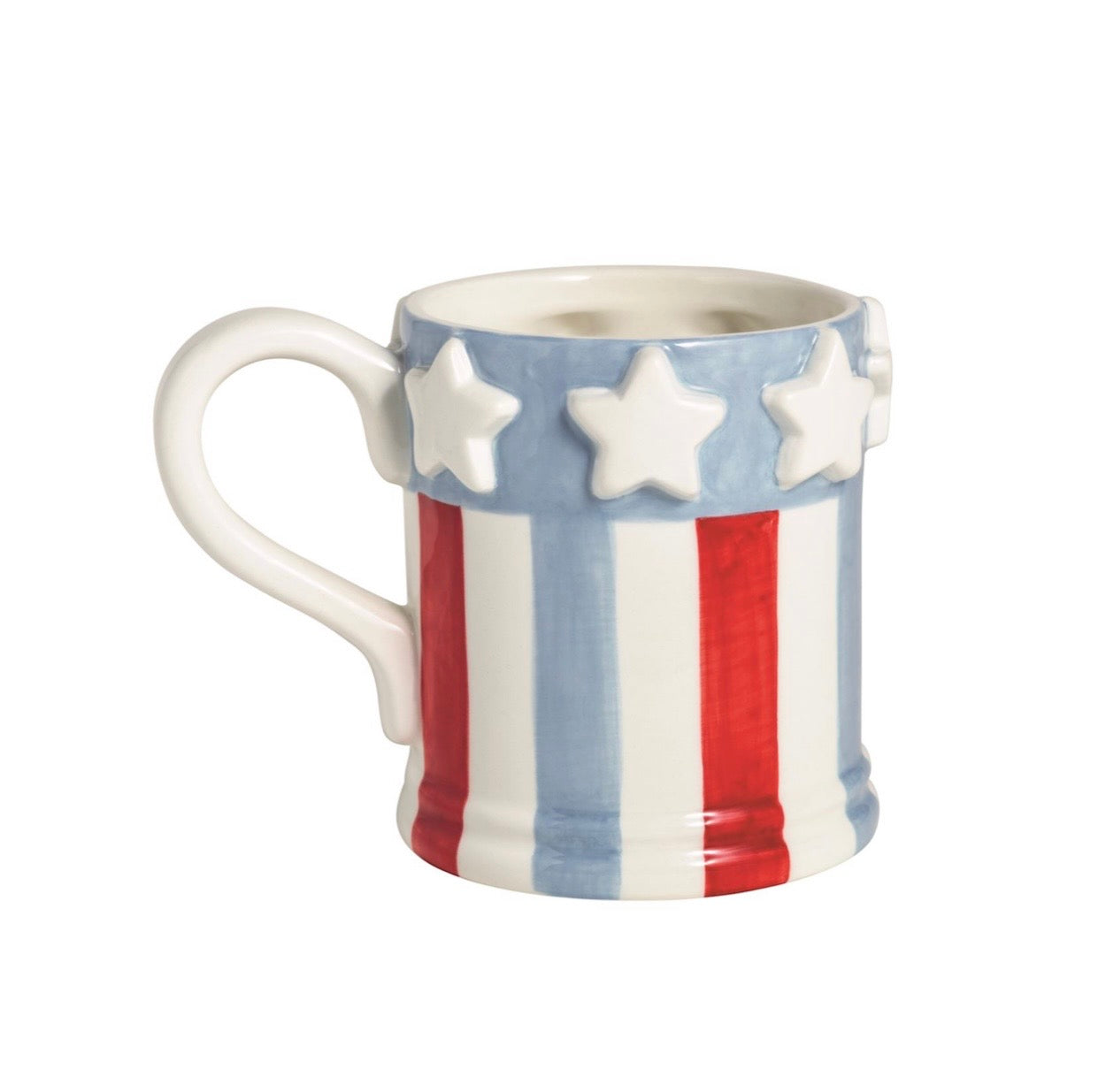 Mud Pie Star American Mug