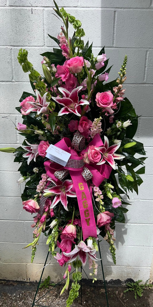 Mixed Pink Easel