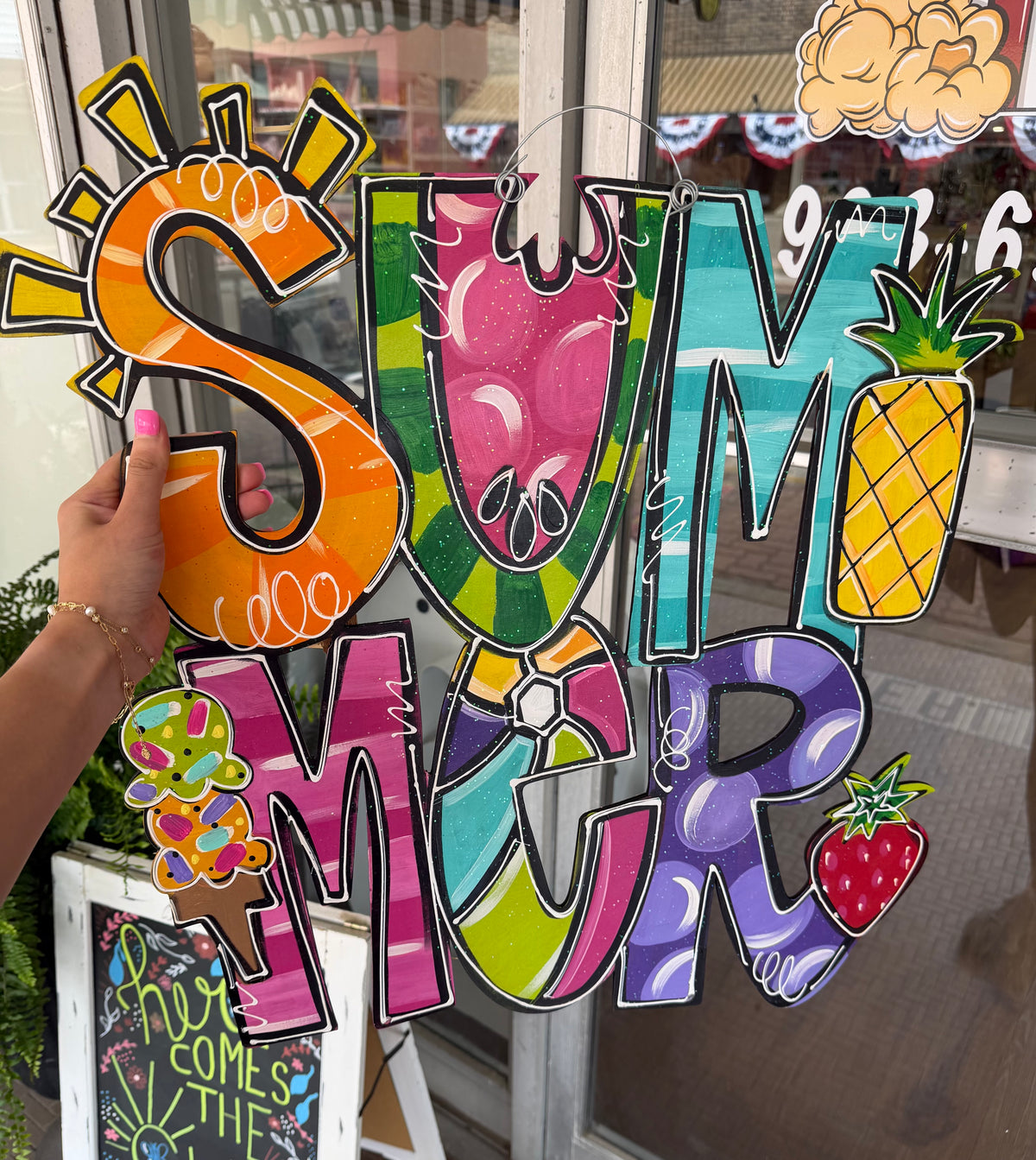 Summer Door Hanger