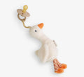 Itzy Ritzy Bitzy Pal Goose Natural Rubber Pacifier & Plush