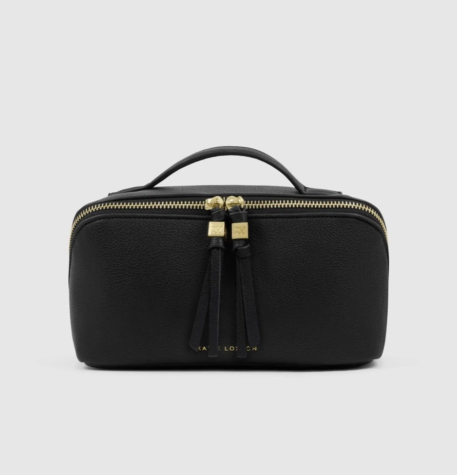 Katie Loxton Soho Medium Makeup/Wash Bag - Black
