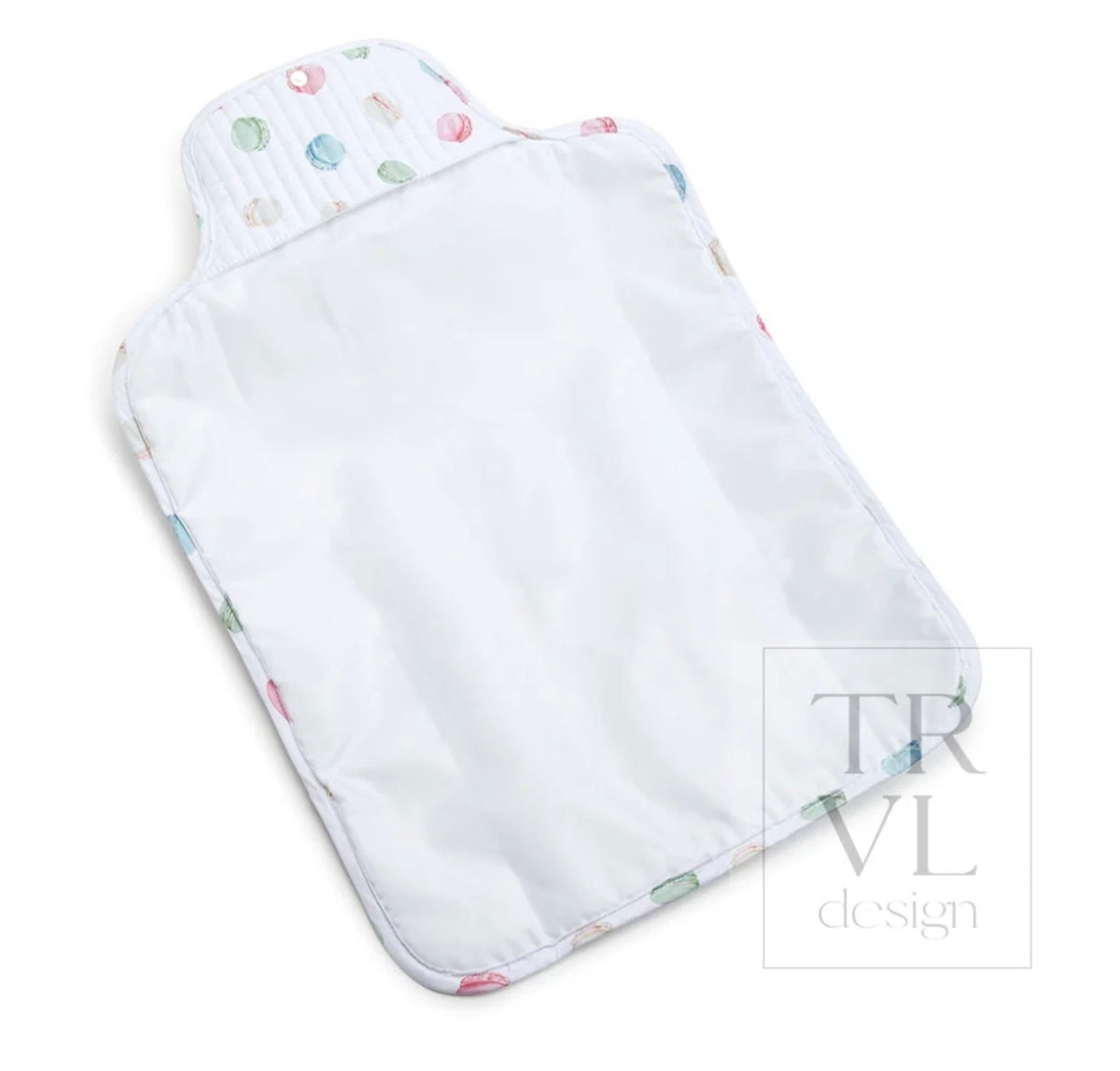 TRVL Design Quilted Changing Mat - Pimlico Stripe Pink