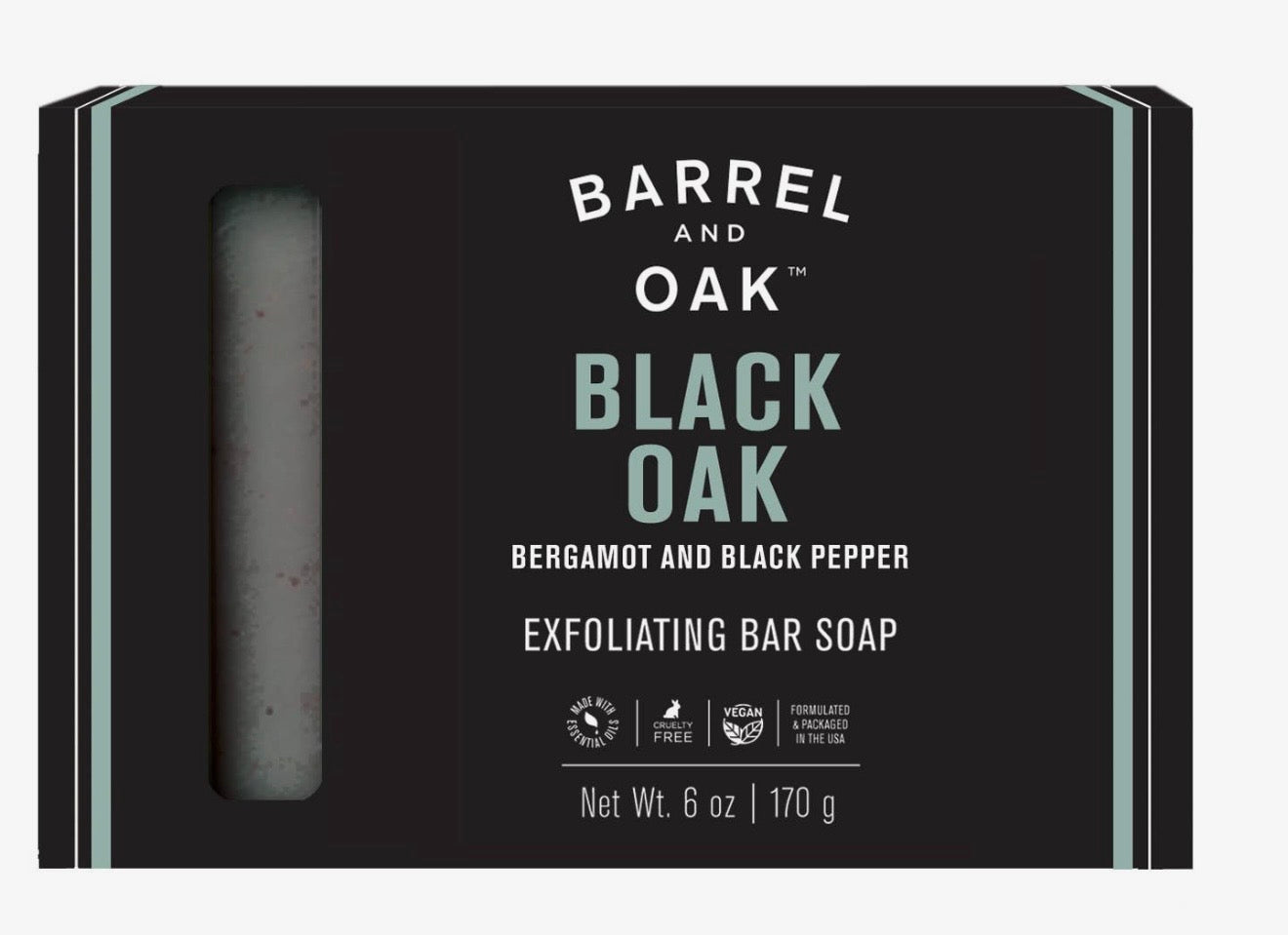 Gentleman’s Hardware Exfoliating Bar Soap - Black Oak