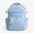 Itzy Ritzy Boss Plus Diaper Bag Backpack Light Blue Bear