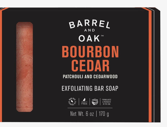 Gentleman’s Hardware Exfoliating Bar Soap - Bourbon Cedar