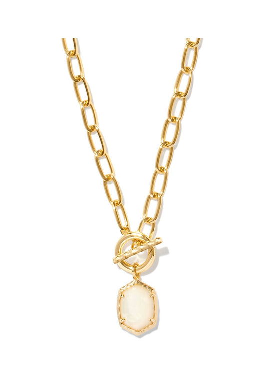 Kendra Scott Daphne Link and Chain Necklace: Gold