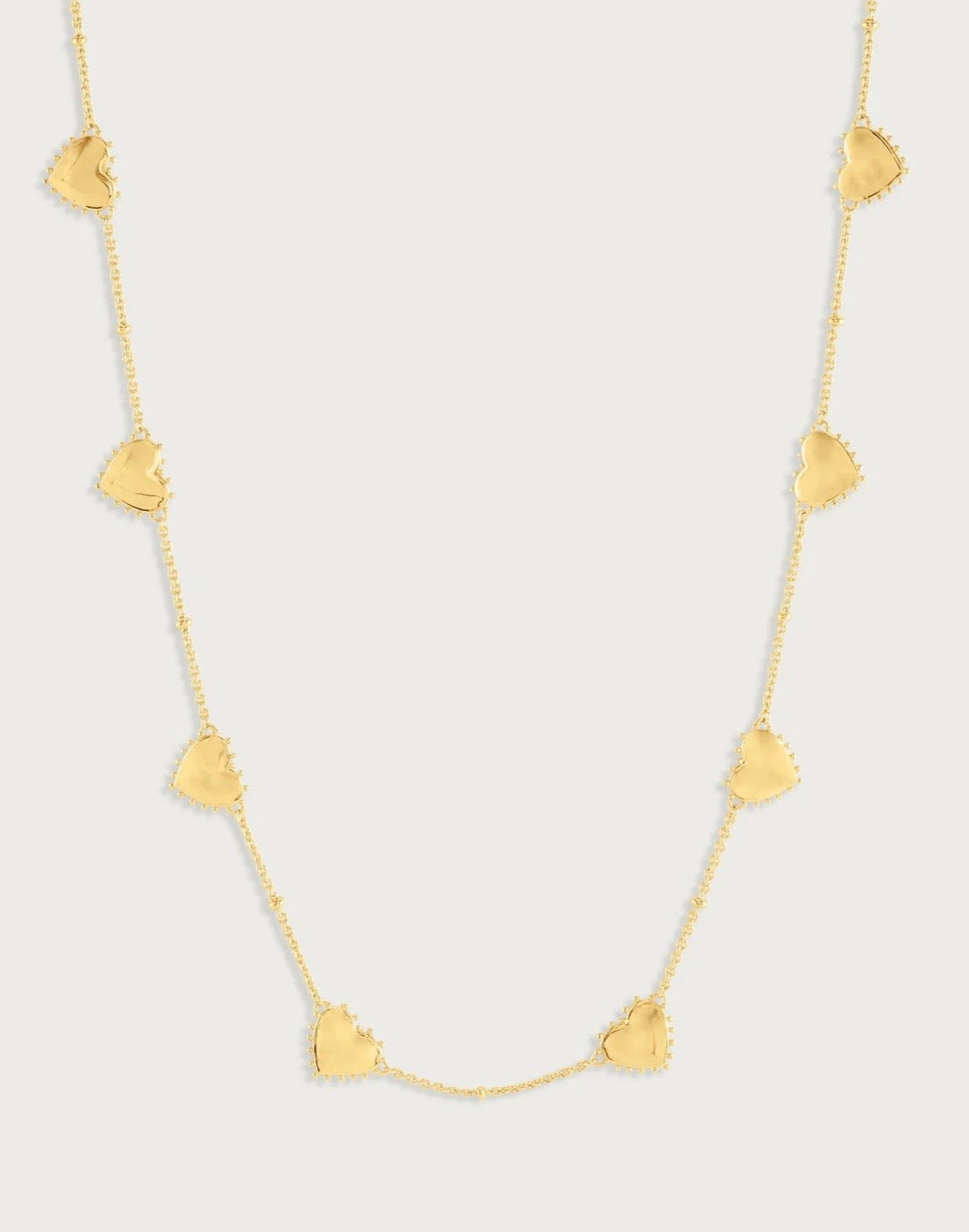 Anabel Aram - Heart Station Necklace