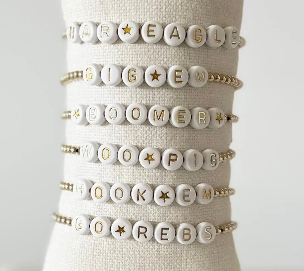 Spirit Bracelet - Gold - Go Dawgs