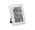 Mud Pie White Layered Wood Frame