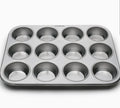 Fox Run Stainless Steel 12 Cup Muffin Pan 10.5”x13.75”