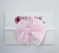 Rockin Royalty Skinny Mini Ruffled Headband Perfect Pink