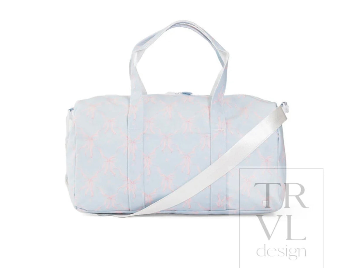 TRVL Design Weekender Duffel Bag - Eloise Bow