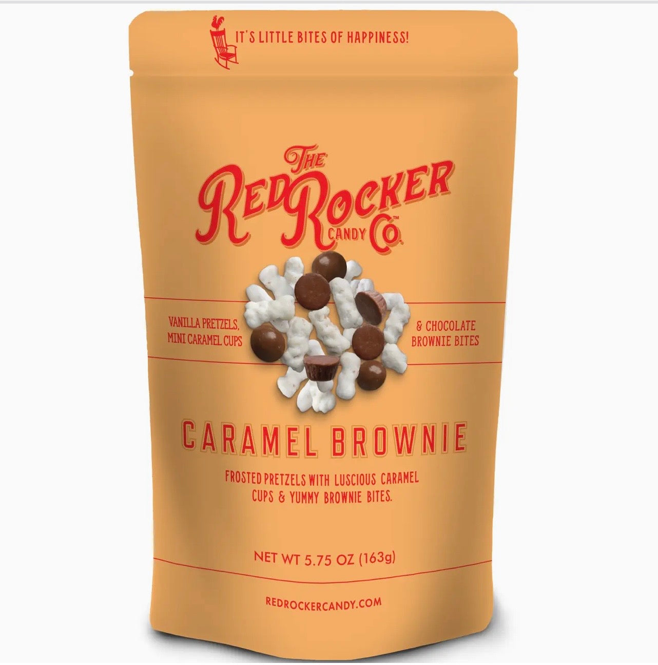 Red Rocker Caramel Brownie