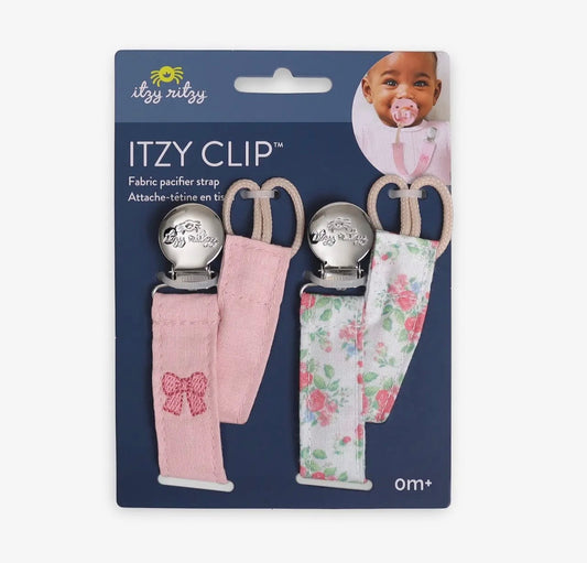 Itzy Ritzy Fabric Pacific Strap - Bow