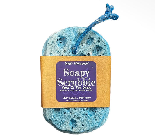 Dirty Unicorn Soapy Scrubbie - Shot in the Dark