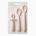 Ali+Oli (3 pc) Multi Stage Spoon for Baby - Blush