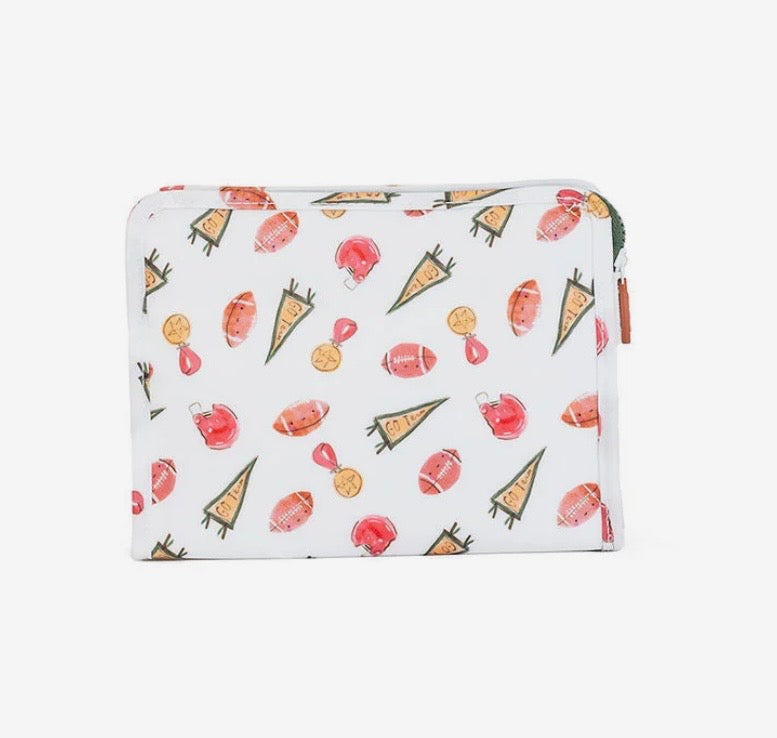 TRVL Design Roadie Medium Zip Pouch Touchdown