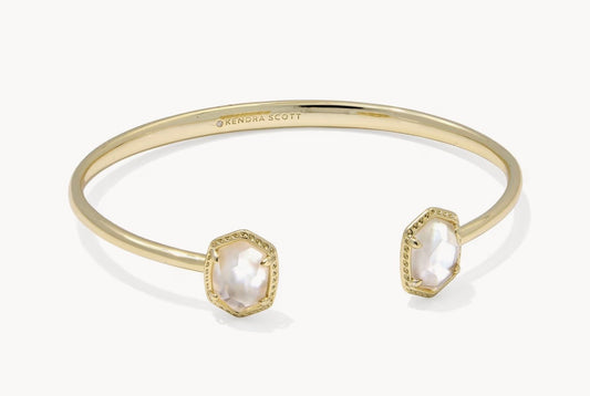 Kendra Scott Daphne Frame Cuff Gold Ivory