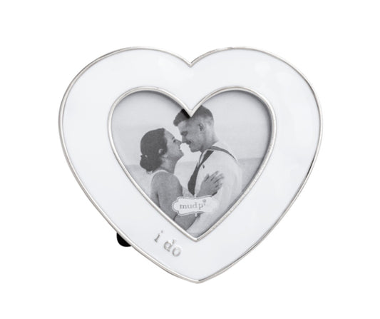 Mud Pie I Do Mini Enamel Wedding Frame