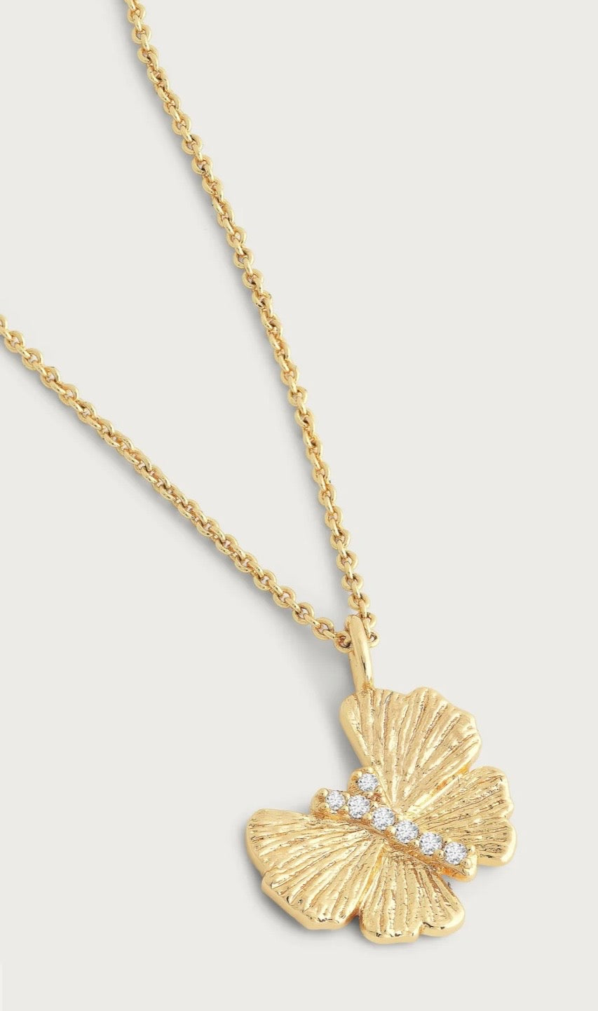 Anabel Aram - Butterfly Gold Necklace